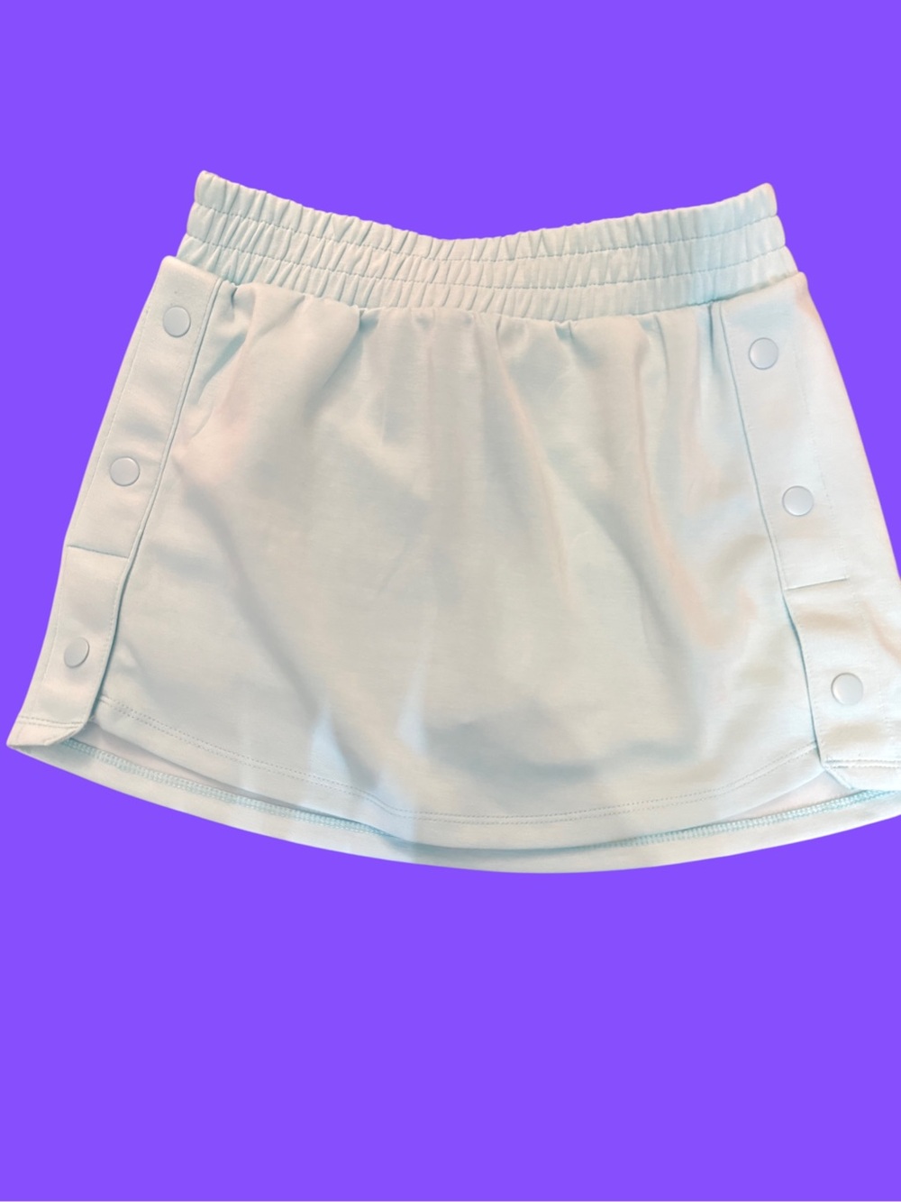 tek gear Light Blue Snap-Trim Athletic Skort